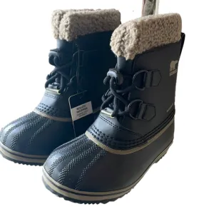 SOREL Yoot Pac Waterproof Snow Boot in Black 12 Youth