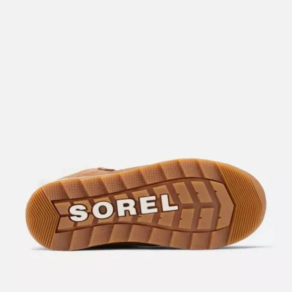 SOREL Youth Whitney Joan Lace Brown Suede‎ Waterproof Boots Size 1 NEW