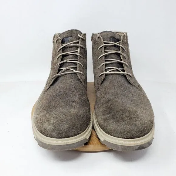 Sorel Madson II Boots Mens 11 Brown Suede Waterproof Lace Up Chukka Ankle Shoes