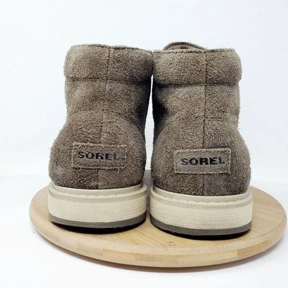 Sorel Madson II Boots Mens 11 Brown Suede Waterproof Lace Up Chukka Ankle Shoes