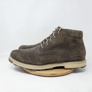 Sorel Madson II Boots Mens 11 Brown Suede Waterproof Lace Up Chukka Ankle Shoes