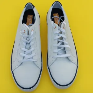 SPERRY TOP-SIDER  Men's White Leather  Fashion Sneakers - 11