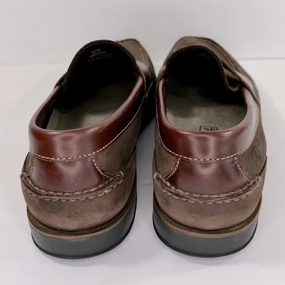 Sperry Top-Sider Slip On Suede Penny Loafer Shoes