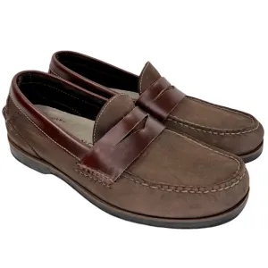 Sperry Top-Sider Slip On Suede Penny Loafer Shoes