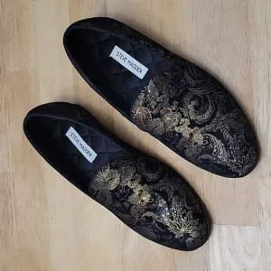 Steve Madden Metallic Print Loafers