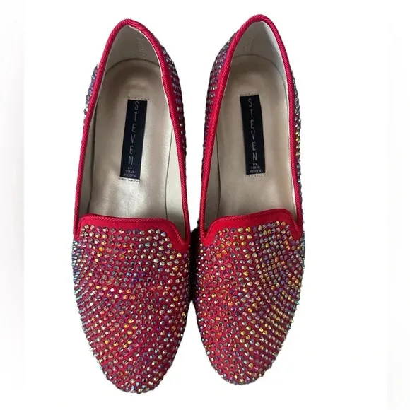 Steven by Steve Madden Rhinestone Loafers