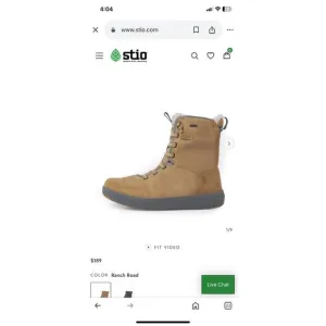 Stio Colter Waterproof Tall Boots Ranch Road 11.5 Khaki High-Performance Winter