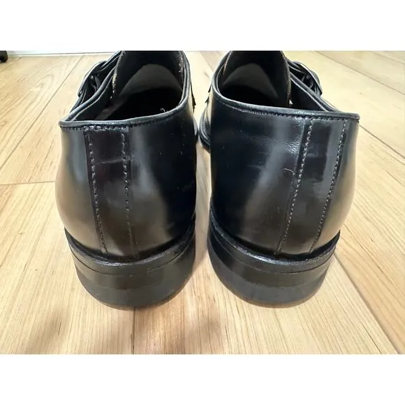 Stuart McGuire Monk Strap Loafers Mens 13  Black Ortho Vent