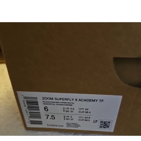 Superfly 9 Academy TF Size 6 In Mens