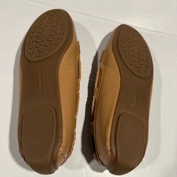 Talbot Women's Tan Tassel Loafers Moccasin Size 8M