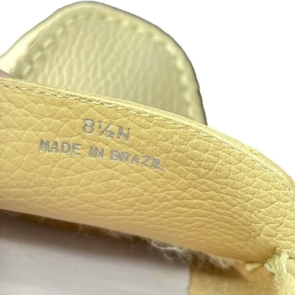 Talbots Beige Pebbled Leather Driving Loafers Mocassins Shoes Flats Size 8.5 N