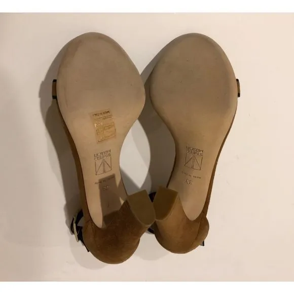 Tamara Mellon New Ankle Strap Suede Leather Sandal