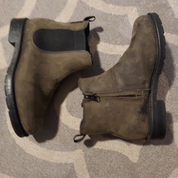 TCX T-DRY Ortholite Leather Waterproof Steel Toe Motorcycle Boot Sz 8