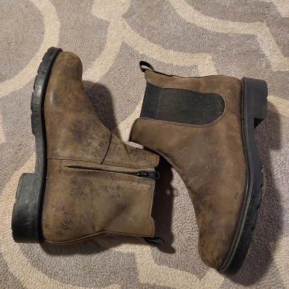 TCX T-DRY Ortholite Leather Waterproof Steel Toe Motorcycle Boot Sz 8
