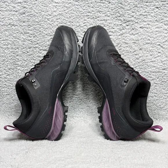 Tecnica Plasma S Womens Size 10 Hiking Shoes Sneakers Black Purple Waterproof