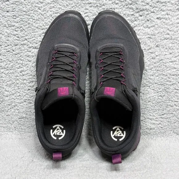 Tecnica Plasma S Womens Size 10 Hiking Shoes Sneakers Black Purple Waterproof