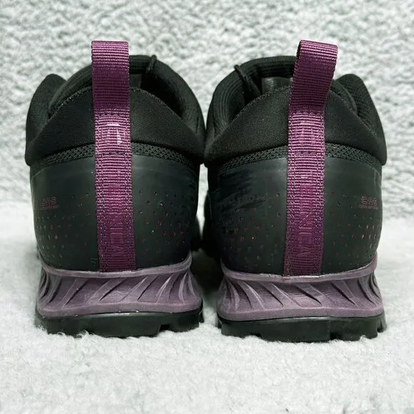 Tecnica Plasma S Womens Size 10 Hiking Shoes Sneakers Black Purple Waterproof