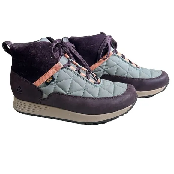 Teva Ember Commute Waterproof Boots. Size 10