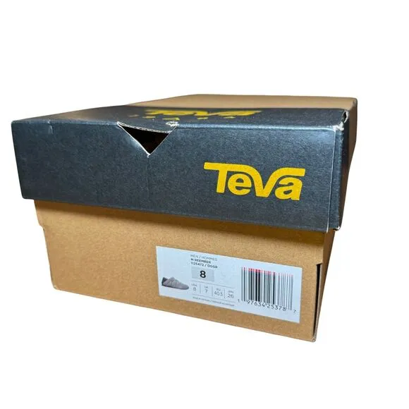 Teva Shoes Men's Size 8 ReEmber Ember Moc Blue Gray Slip On NEW IN BOX