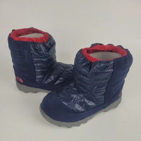 The North Face Boy Toddler Winter Camp Boots 200g Insulated Blue