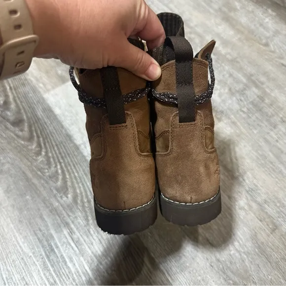 The North Face Womens Ballard lll Lace Boot Waterproof Monks Robe Brown