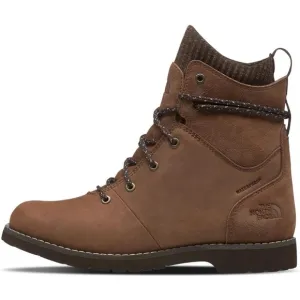 The North Face Womens Ballard lll Lace Boot Waterproof Monks Robe Brown