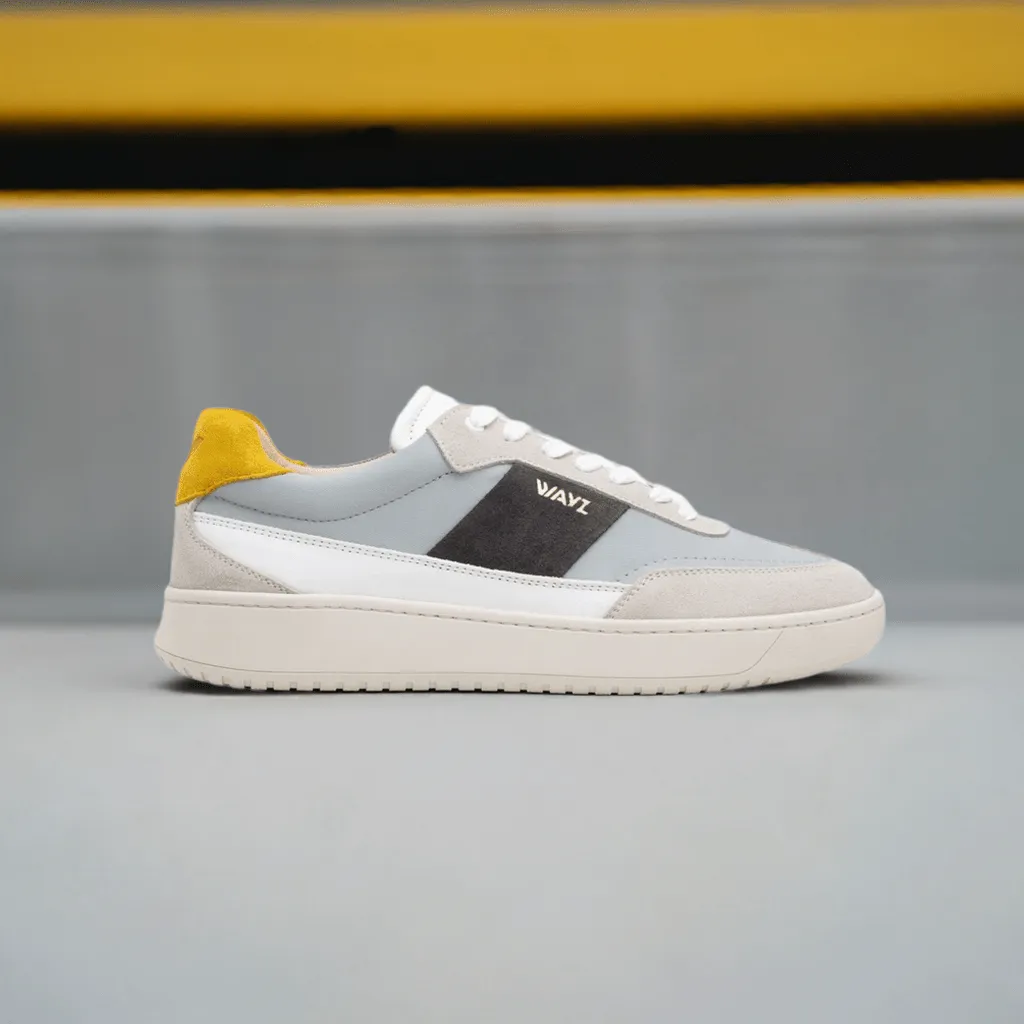 THE SPARK SNEAKERS - Grey Yellow