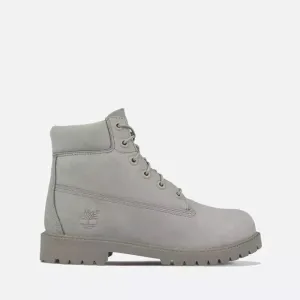 Timberland 6&quot; Premium Waterproof Lace Boots Gray
