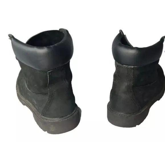 Timberland Boots Women's Size 6 Premium 6-Inch Waterproof Black Suede Boots