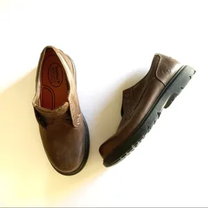 Timberland Brown Smart Leather Lace Up Loafers