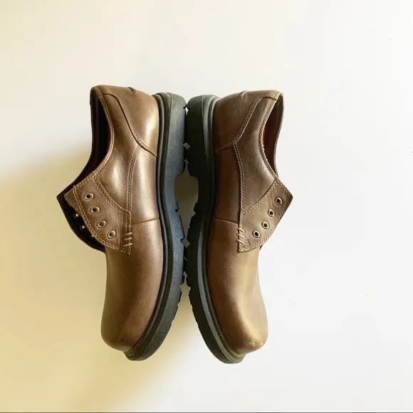 Timberland Brown Smart Leather Lace Up Loafers