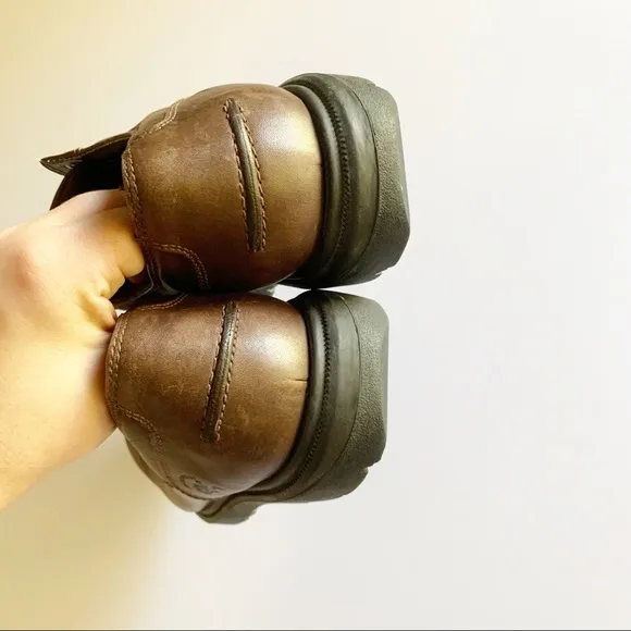 Timberland Brown Smart Leather Lace Up Loafers