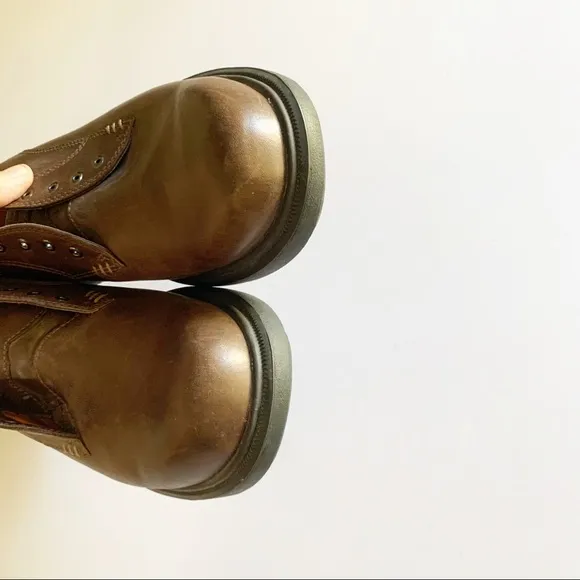 Timberland Brown Smart Leather Lace Up Loafers