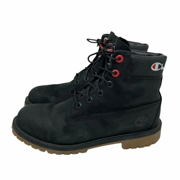 Timberland Champion Boys Premium Boots Black 7