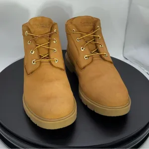 Timberland Chukka Waterproof Leather Ankle-High Boots Wheat Men’s Size 12