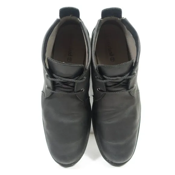 Timberland City Lite Waterproof Leather Chukka Boots - Men's Size 8.5 - Black