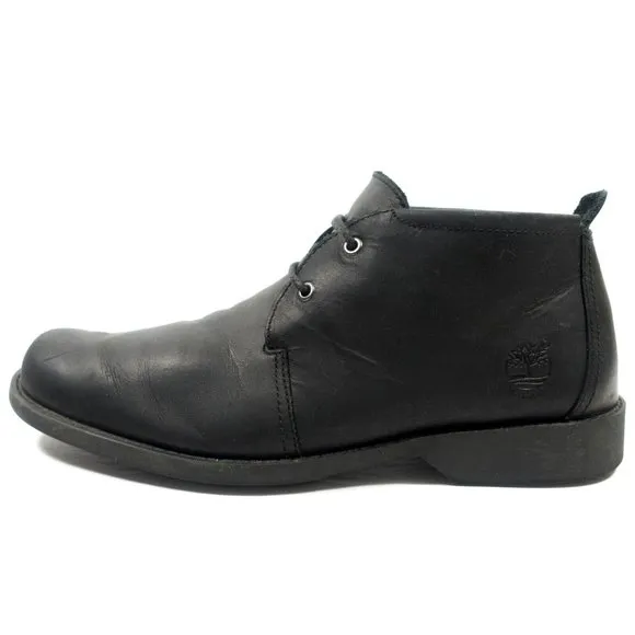 Timberland City Lite Waterproof Leather Chukka Boots - Men's Size 8.5 - Black