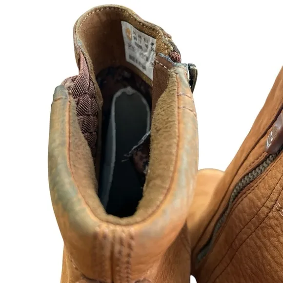 Timberland Earthkeepers Stratham Heights Tan Waterproof Ankle Boots Womens 9W