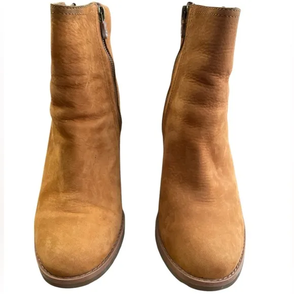 Timberland Earthkeepers Stratham Heights Tan Waterproof Ankle Boots Womens 9W