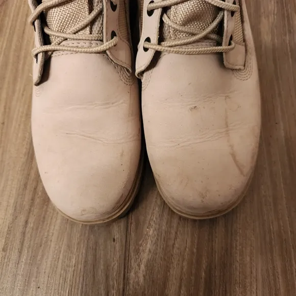 Timberland Jayne Waterproof Double Buckle Taupe Nubuck Boots size 6.5