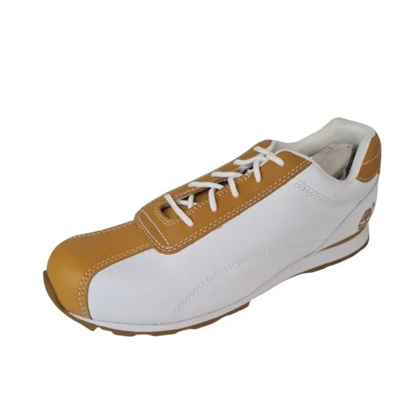 Timberland Metro Slim Boy Shoes Casual Sneakers Leather White New