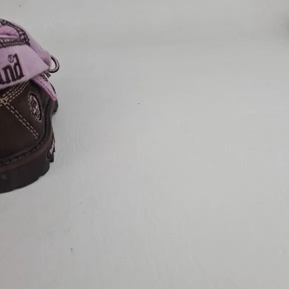 Timberland Roll Top Hex TODDLER Boots Waterproof Brown Leather