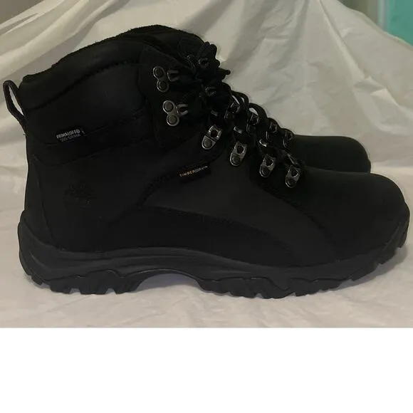 Timberland Thorton Mid Waterproof Boots TB03821A - Black - Size: 11.5 - NEW