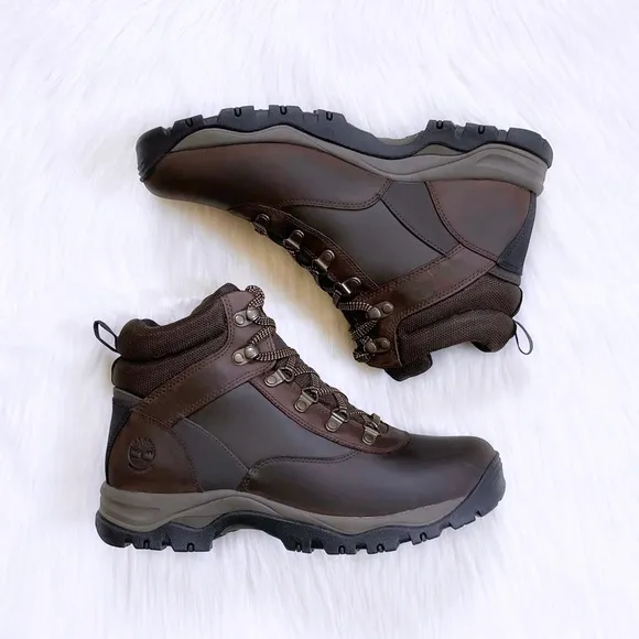 Timberland Women’s Keele Ridge Waterproof Mid Hiker Brown Boots