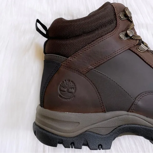 Timberland Women’s Keele Ridge Waterproof Mid Hiker Brown Boots