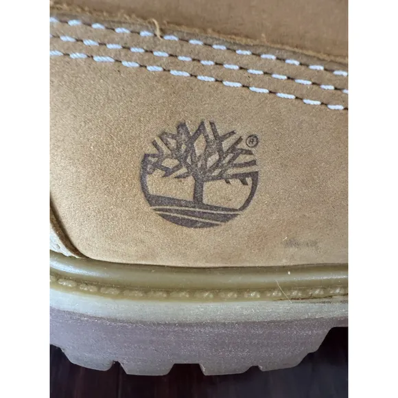 Timberland Womens Size 7.5 Waterproof Boots Wheat Nubuck 10361 USA
