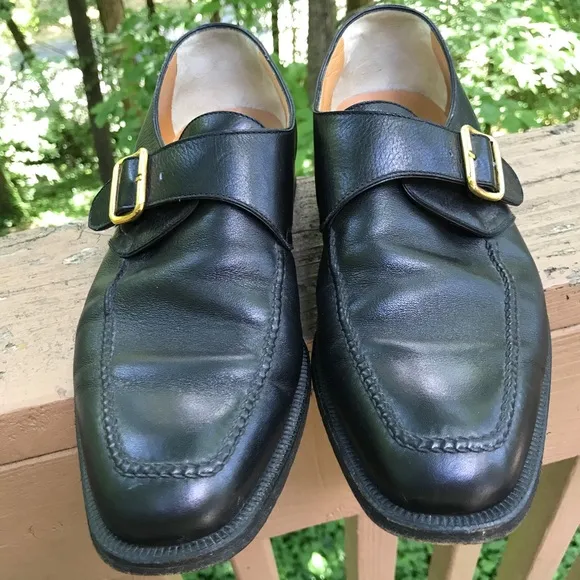 Tincati Milano Italian Leather Monk Strap Shoe