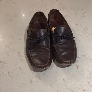 TOD’S Brown Leather Loafers SZ 7