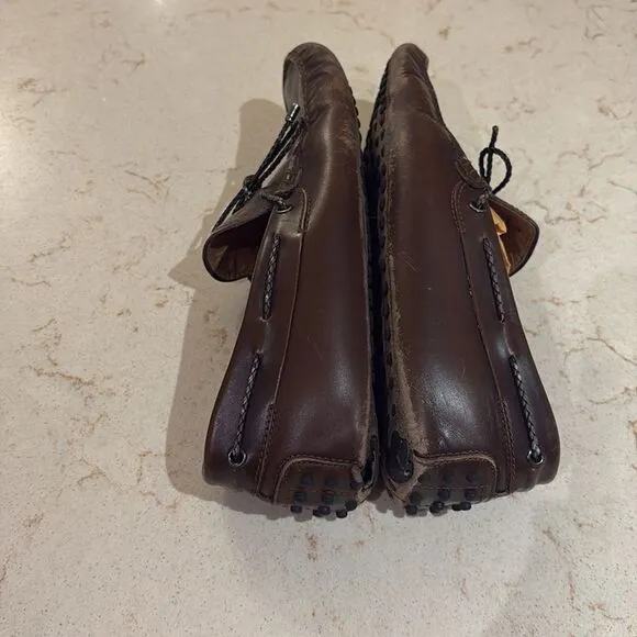 TOD’S Brown Leather Loafers SZ 7
