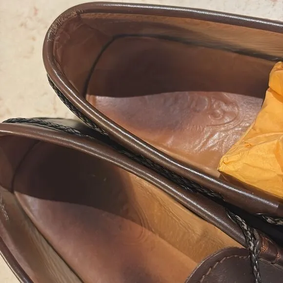 TOD’S Brown Leather Loafers SZ 7